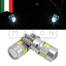 Coppia 2 Luci Posizione Lampade Lampadine T10 W5W CANBUS Universali No Error