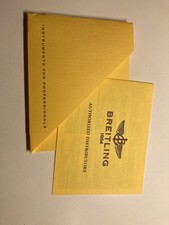Breitling Libretto Istruzioni
