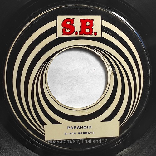 Black sabbath paranoid - black,
