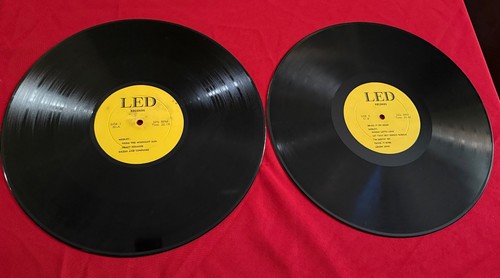 Raro set due - dischi, vintage
