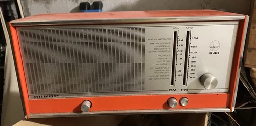 Radio vintage mivar om - mivar, om/fm