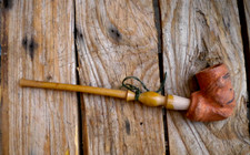 PIPA ANTICA IN TERRACOTTA- MAI USATA