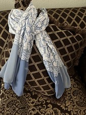 Sciarpa di seta con logo