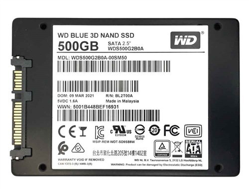 Western digital blue nand - blue,