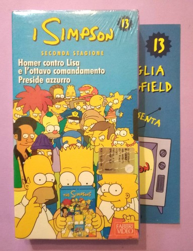 Vhs simpson seconda stagione - simpson,