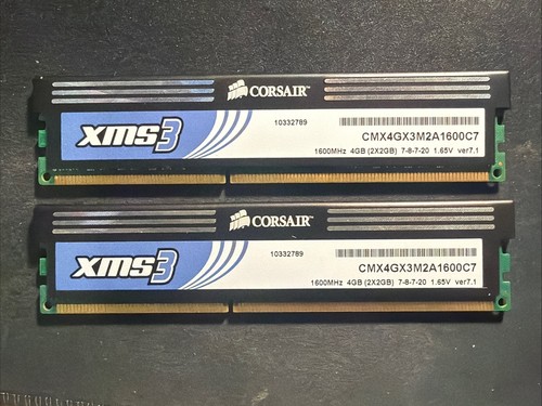 Corsair xms3 cmx4gx3m2a1600c7 - corsair,