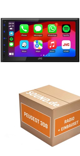 Autoradio jvc m695dbw - autoradio, per