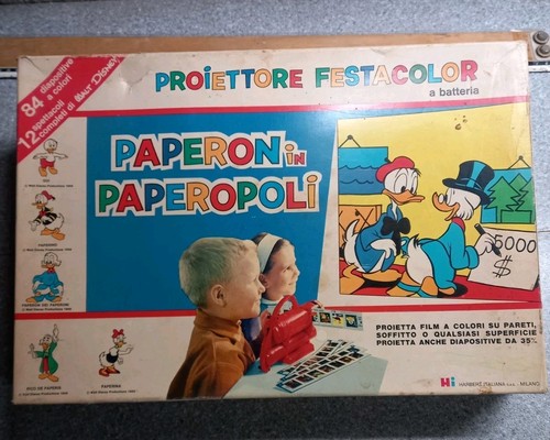 Proiettore festacolor paperon - proiettore, -paperon