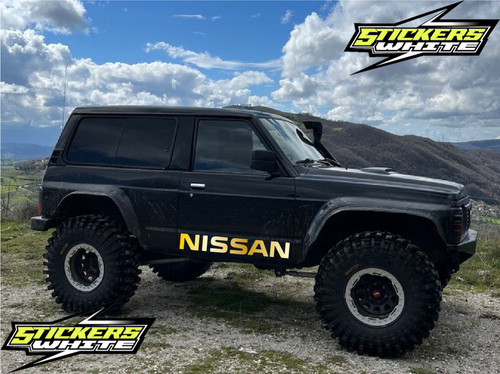 Kit adesivi nissan patrol gr - patrol,