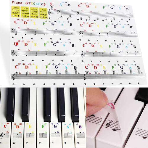 Adesivi per pianoforte adesivi