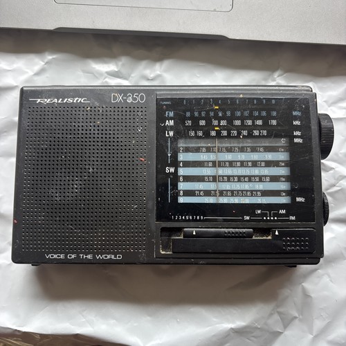 Radio realistica 350 - radio, dx-350