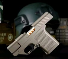 Pistola accendino con portasigarette integrato idea regalo 