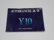 LANCIA AUTOBIANCHI Y 10 LIBRETTO MANUALE USO E MANUTENZIONE 1985