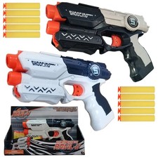  pistola giocattolo Nerf Ravil-V Heat Soft Space con 3 proiettili Nerf