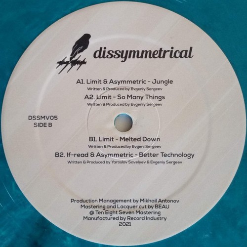 Various dissymmetrical vinyl - dissymmetrical,