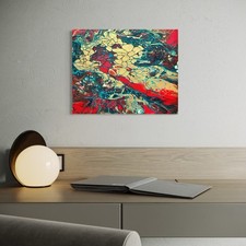 Quadro acrilico originale arte astratta