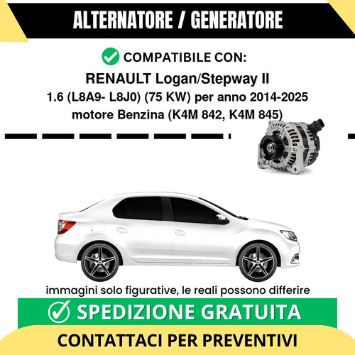 Alternatore renault - alternatore,