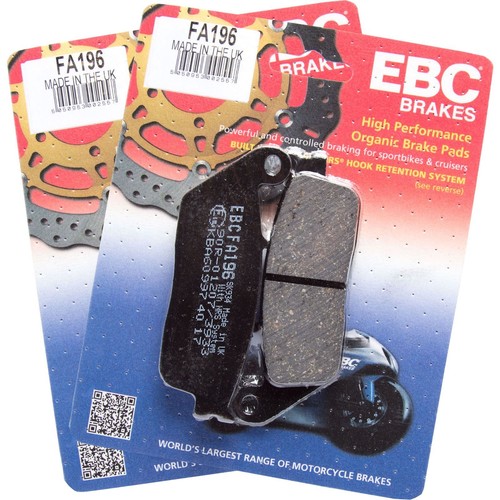 Pastiglie freno organiche ebc - pastiglie,