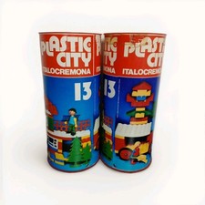 Plastic City 13 Italocremona 2 Tubi Vintage (Pezzi Misti) Made In Italy 