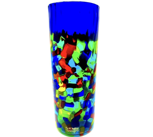 Raro vaso patchwork - patchwork, pezzato