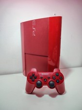 Console PS3 Super Slim Rossa ♦️con Controller DualShock 3 E Cavo - PlayStation 3