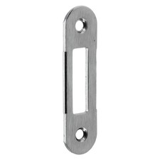 CONTROPIASTRA PER SERRATURA 'PATENT CENTRO/T 60' B.T. ottonata - interasse 90 mm