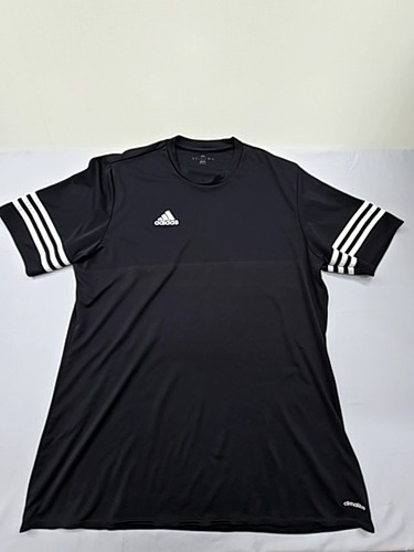 Adidas maglia nera righe - nera,