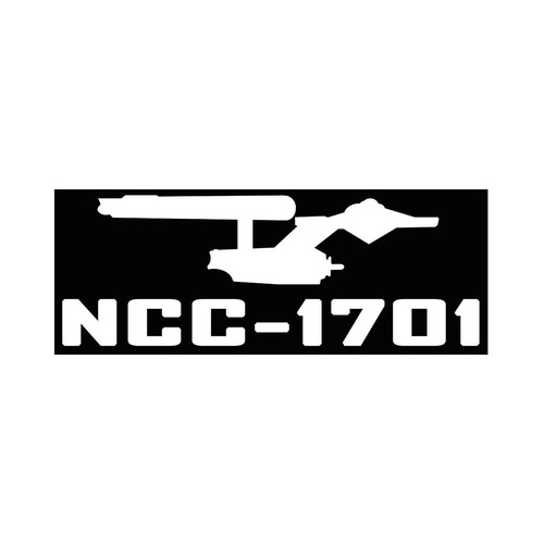 Adesivo ncc 1701 - ncc-1701, star