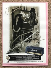 SLASH - MARSHALL 1996 A4 UK