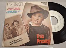 ELVIS PRESLEY I REALLY DON'T