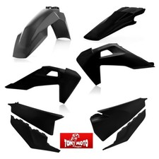 acerbis KIT PLASTICHE HUSQVARNA FC TC 125 250 350 450 2019 2020 2021 2022 NERO