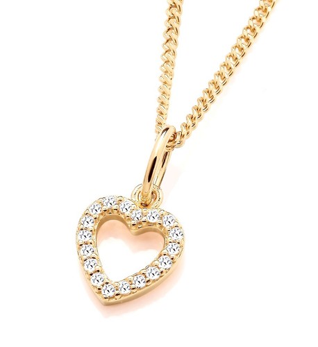Collana cuore piccolo oro