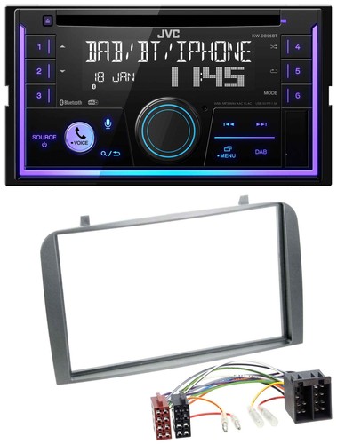 Jvc mp3 usb 2din - jvc, bluetooth