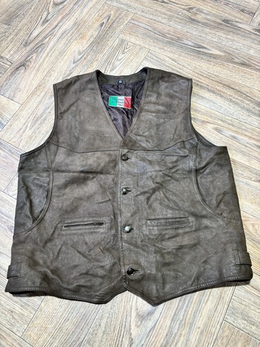 Giacca vera pelle - , gilet