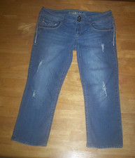 Jeans capri blu donna taglia - jeans,