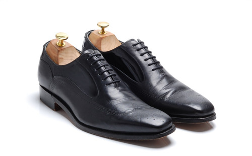Scarpe barker nere - nere, in
