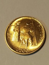 Moneta San Marino 200 Lire 1997 La Pittura FDC