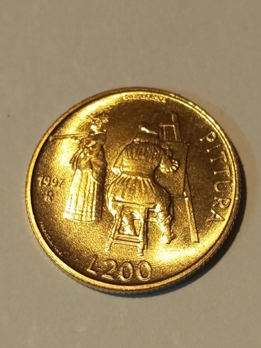 Moneta san marino 200 - 200, lire