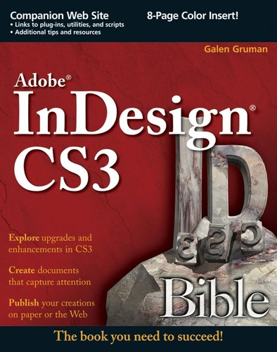 Adobe indesign cs3 bible - indesign,