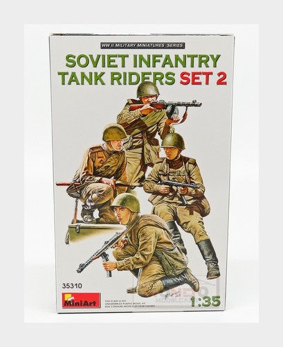 Miniart figures soviet - miniart,