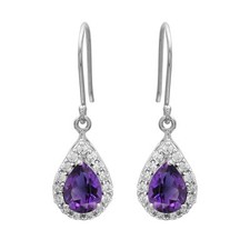 Solitaire Accents Pear