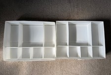 2 scatole organizer cassetti