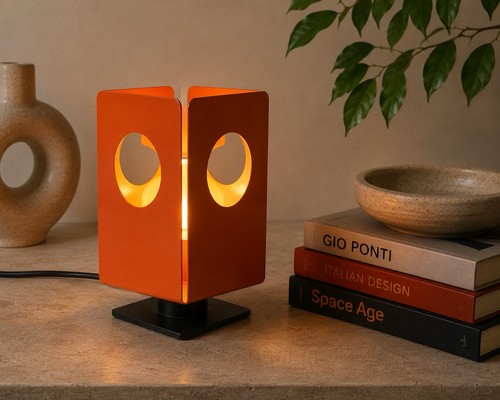 Vintage space age table lamp - vintage,