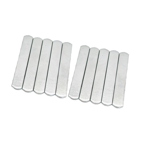 10x piastre acciaio - piastre,