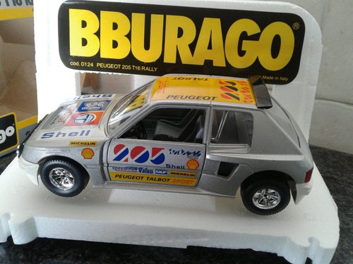 Bburago peugeot 205 - peugeot, t16