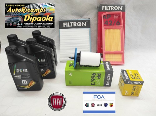 Kit tagliando fiat doblo - tagliando,