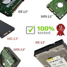 HARD DISK SATA o IDE o SSD 2,5" 3,5" Ricondizionati Garanzia Pc Notebook
