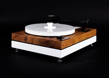 Restaurato Thorens TD 318 Giradischi Legno di Ciliegio Anche Come 320 Possibile