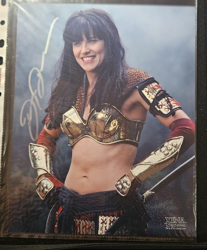 Xena warrior princess signed - xena,