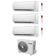 CONDIZIONATORE FERROLI TRIAL SPLIT GIADA M 9000+9000+12000 BTU WIFI INVERTER EST